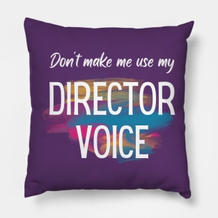 Director Voice Pillow