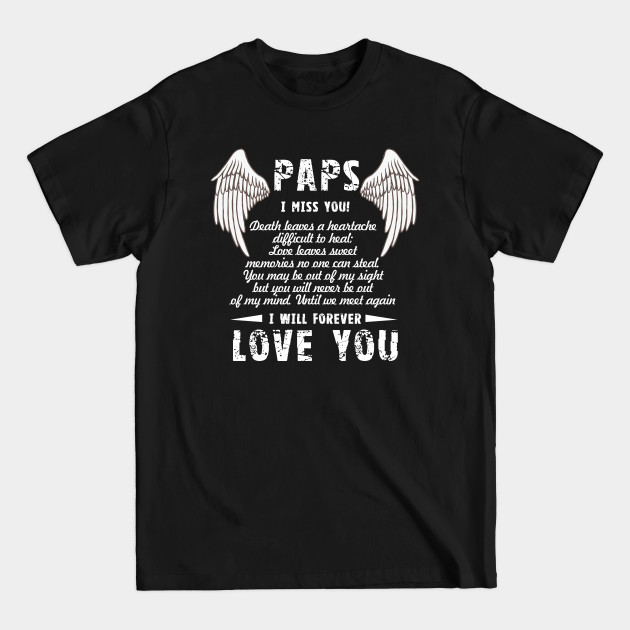 Discover Dad - I Miss You And I Will Forever Love You T Shirt Father's Day Gift UNCLE - Dad - T-Shirt