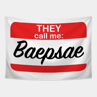 BTS - Baepsae - Nametag Tapestry