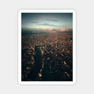 London From The Sky Magnet