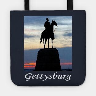 General Meade Monument - Sunrise at Gettysburg Tote