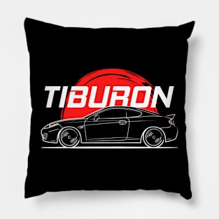 The Racing New Tiburon Coupe Restyling Pillow