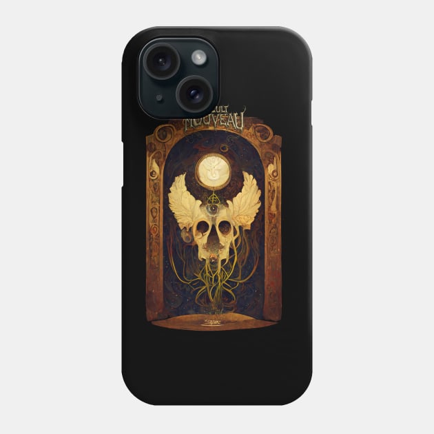 Occult Nouveau - Harbinger of Lunar Dream Visions Phone Case by AltrusianGrace