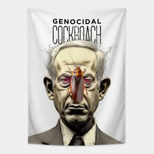 Benjamin Netanyahu: The Genocidal Cockroach Tapestry