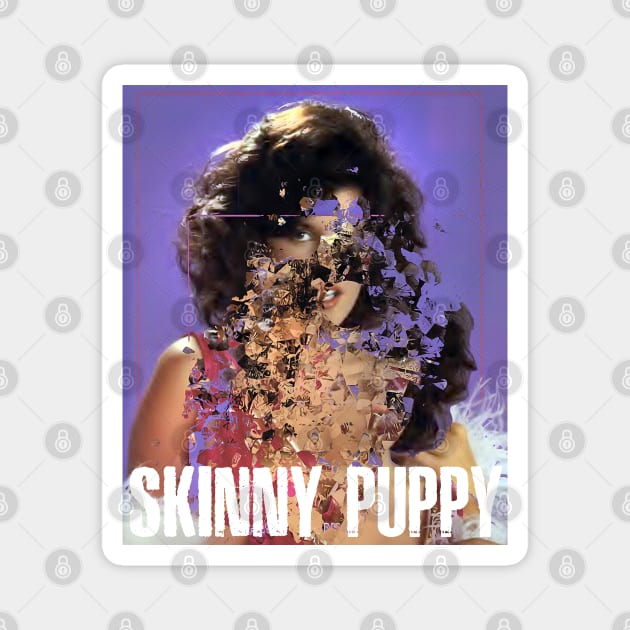 Skinny Puppy †† Glitch Style Original Fan Art Magnet by CultOfRomance