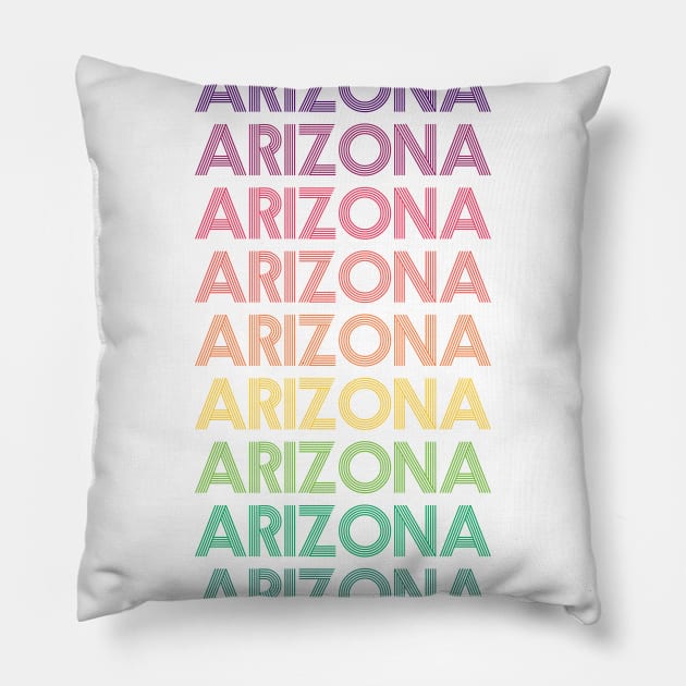 Arizona Pillow by RainbowAndJackson
