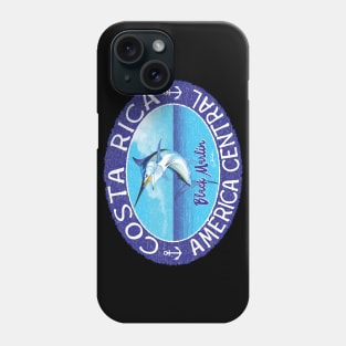 Costa Rica, America Central, Black Marlin Phone Case