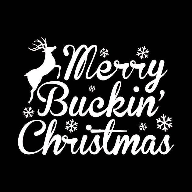 merry buckin' christmas by crackdesign