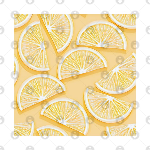 Lemon Seamless Pattern by ZUCCACIYECIBO