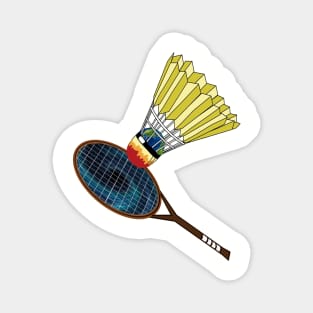 Badminton World Magnet