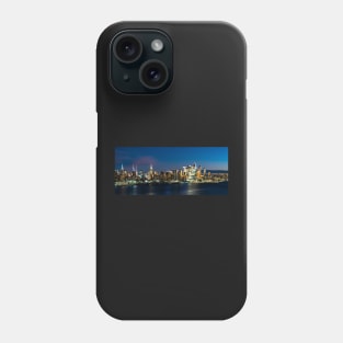 New York city skyline at night 2023 Phone Case