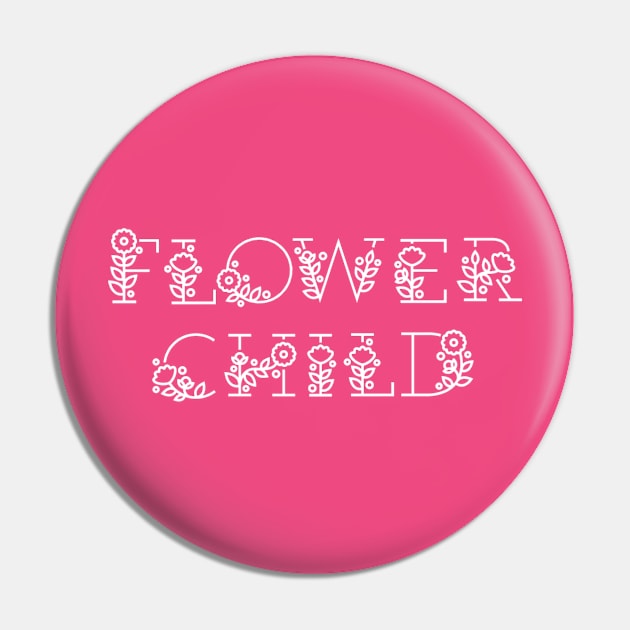 Flower Child Pin by ElenaDanilo