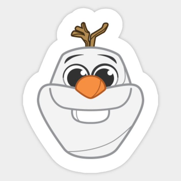 olaf olaf sticker teepublic