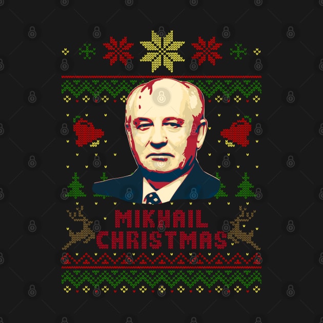 Mikhail Gorbachev Mikhail Christmas by Nerd_art