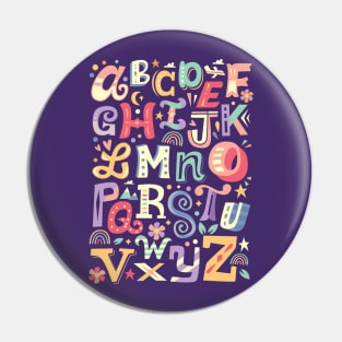 Alphabet Pin