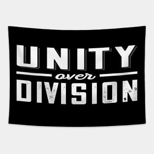 Unity Over Division Tapestry