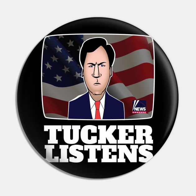 Tucker Listens Pin by chrayk57