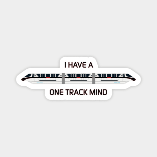 Blackb One Track Mind Magnet