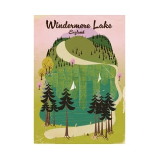 lake windermere travel poster T-Shirt