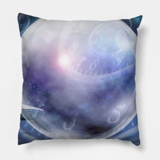 Time travelers Pillow