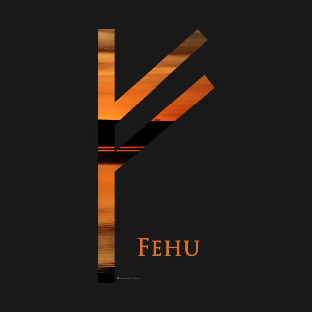 Elder Futhark - Fehu Rune by Whisperingpeaks