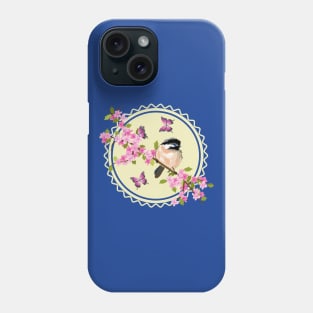 Spring Flowers And Bird Art Phone Case