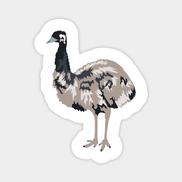 Australian Emu Magnet by stargatedalek