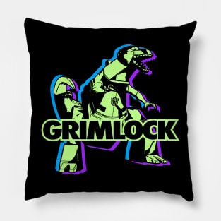 GRIMLOCK : Transformers GEN 1 - tri color Pillow