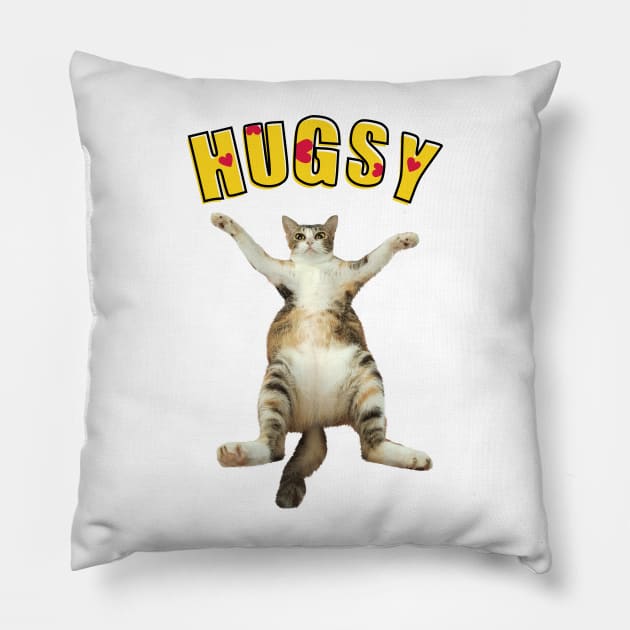 I Need A Hugsy Pillow by leBoosh-Designs