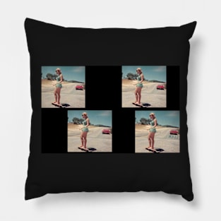 MPJJ Skater Girl Mustang MPJJ Pillow