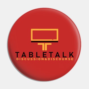 The TableTalk Logo Pin