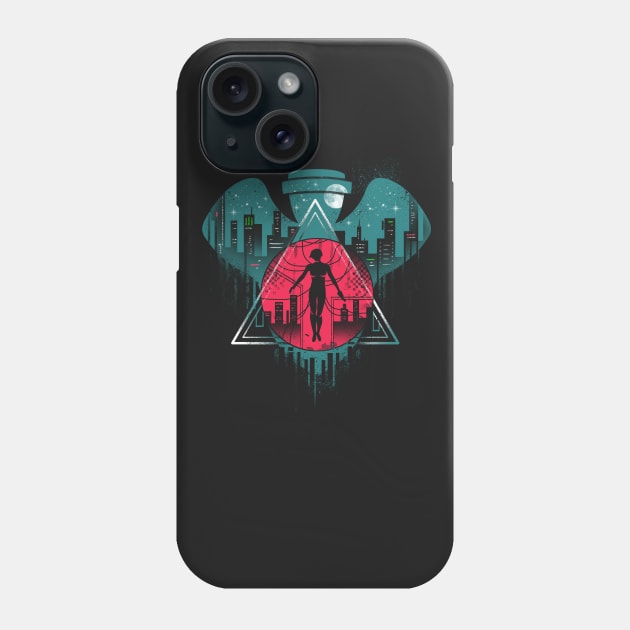 Neo Ghost Phone Case by Vincent Trinidad Art