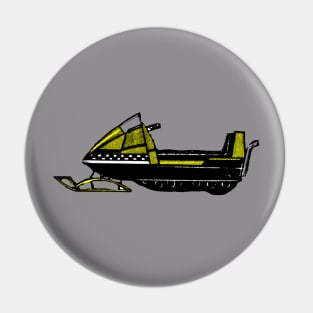 Strombecker SKI-BOB SnowMobile Pin