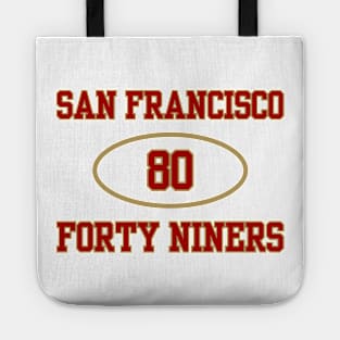 SAN FRANCISCO 49ERS JERRY RICE #80 Tote