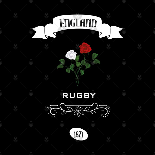 England rugby design by Cherubic