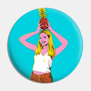 Pinneapple girl Pin