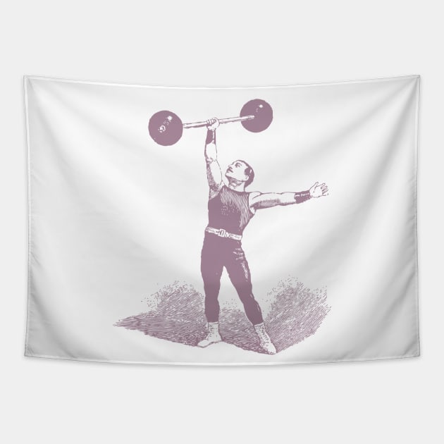 Strongman Tapestry by Alarm Creative