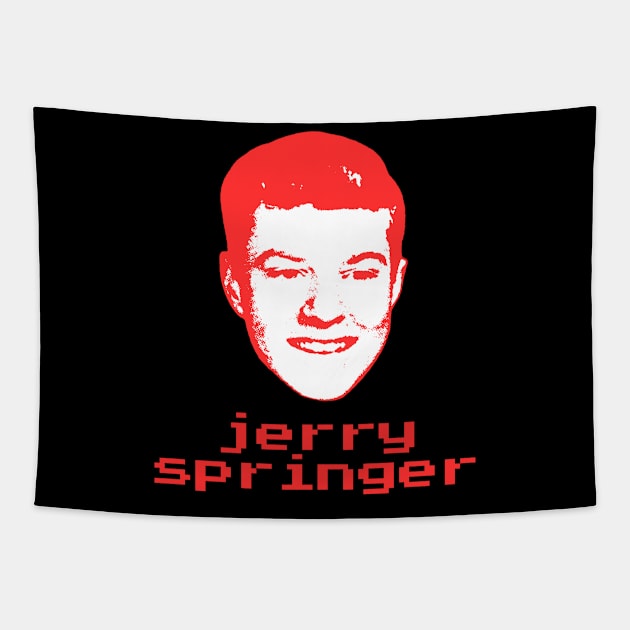 Jerry springer ||| 70s retro Tapestry by MertuaIdaman