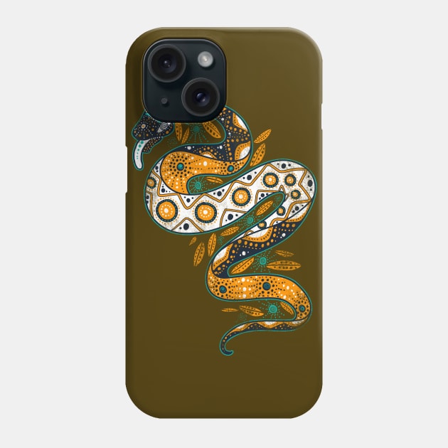 Rainbow Serpent Phone Case by qetza