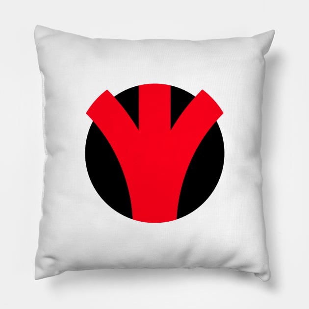 Lightray Suit Pillow by Minimalist Heroes