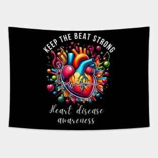 KEEP THE BEAT STRONG Tapestry