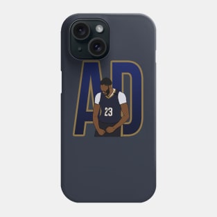 Anthony Davis 'AD' - New Orleans Pelicans Phone Case