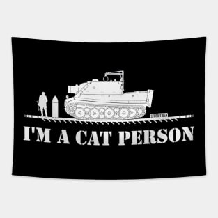 im a cat person Sturmtiger Tapestry