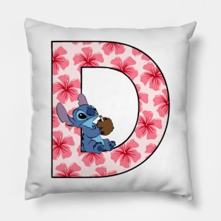 Stitch letter Pillow