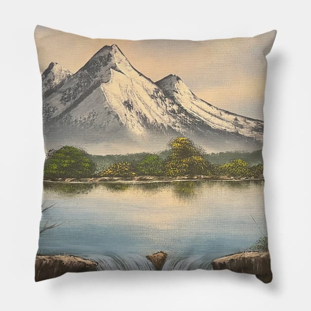 Surprising Falls Pillow by J&S mason