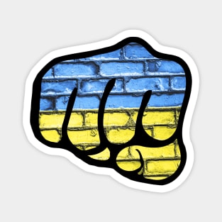 Ukrainian fist Magnet