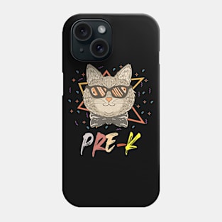 Pre-K Too Cool Cat Back To School Boys & Girls Pre-Kindergarten Phone Case