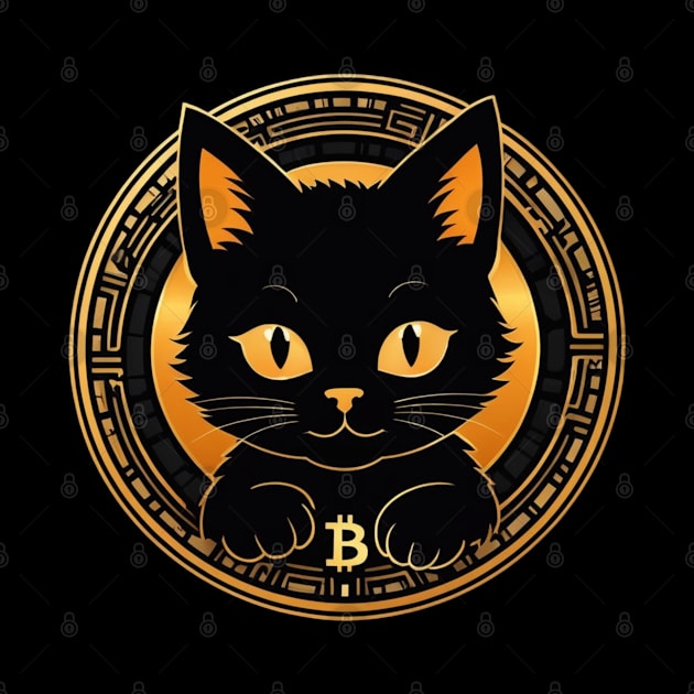 Black Bitcoin CaT by SpaceCats