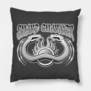 Snake Charmer Crest Pillow