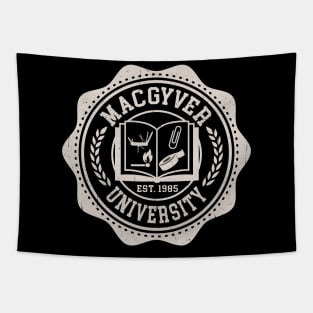 MacGyver University Tapestry